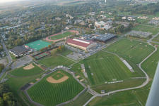 Athletic Complex looking toward campus