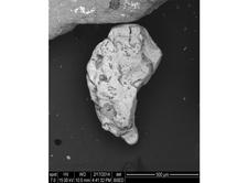 Another Sand Grain from Marbella, Spain - Back Scattered Electron