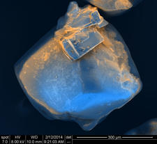 Mineral grains from sands of Vanuata, South Pacific