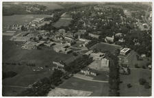 Campus in the mid-60s looking west