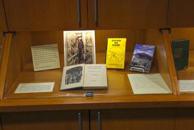 hiking-backpacking exhibit