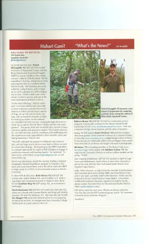 Fall 2009 Habari Gani