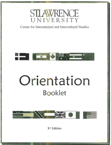 Orientation Booklet 3ed Edition