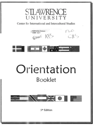 Orientation Booklet 5th Edition