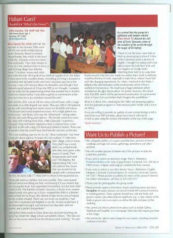 Report 2006-2007 Habai Gani.