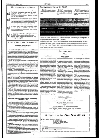 Beyond The Hill : Sexual Assault