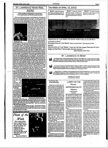 Larry On the Road- Religion