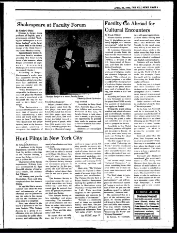 Faculty Go Abroad for Cultural Encounters