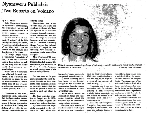 Nyameru Publishes Two Reports on Volcano