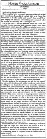 Notes From Abroad- Kyle Davidson