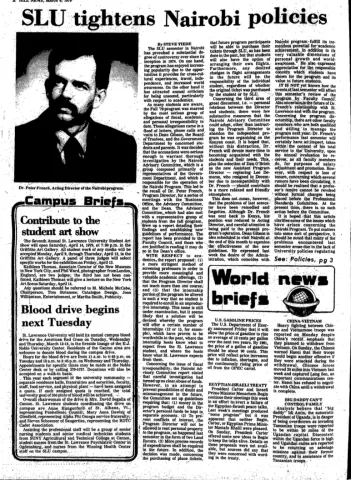 SLU tightens Nairobi policies