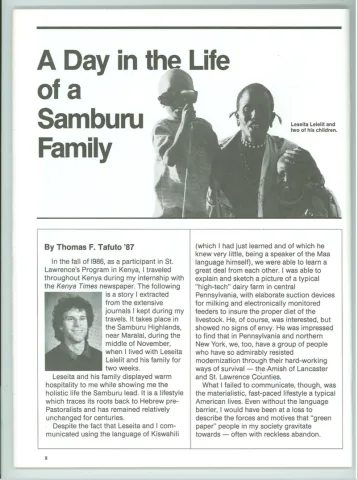 A Day In The Life of a Samburu