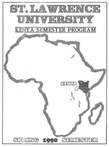 Spring 1990 Kenya Semester Program