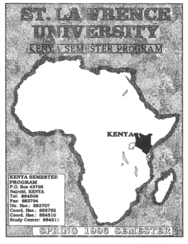 Spring 1996 Kenya Semester Program