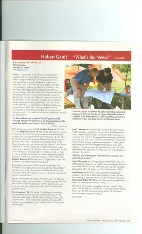 Summer 2009 Habari Gani