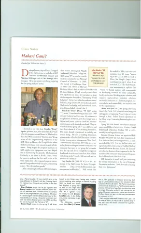 Summer 2011 Habari Gani