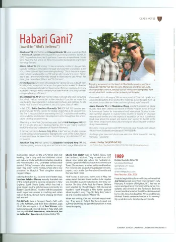 Summer 2014 Habari Gani