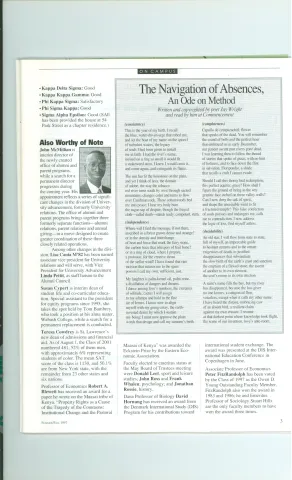 Professor Bleweett Awarded For Paper on the Maasai Tribe of Kenya