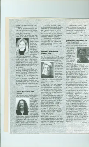 Christopher Monahan '86 Career Path Influenced by KSP