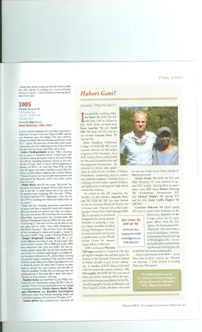 Habari gani Winter 2012