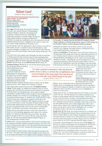 winter 2007 habari gani