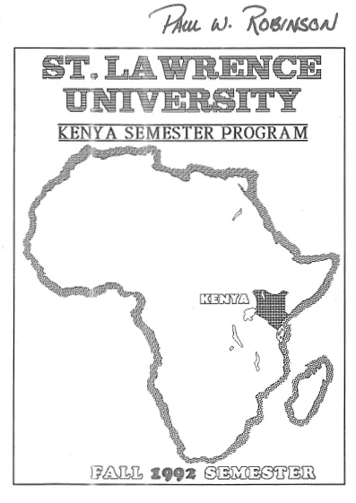 Fall 1992 Handbook
