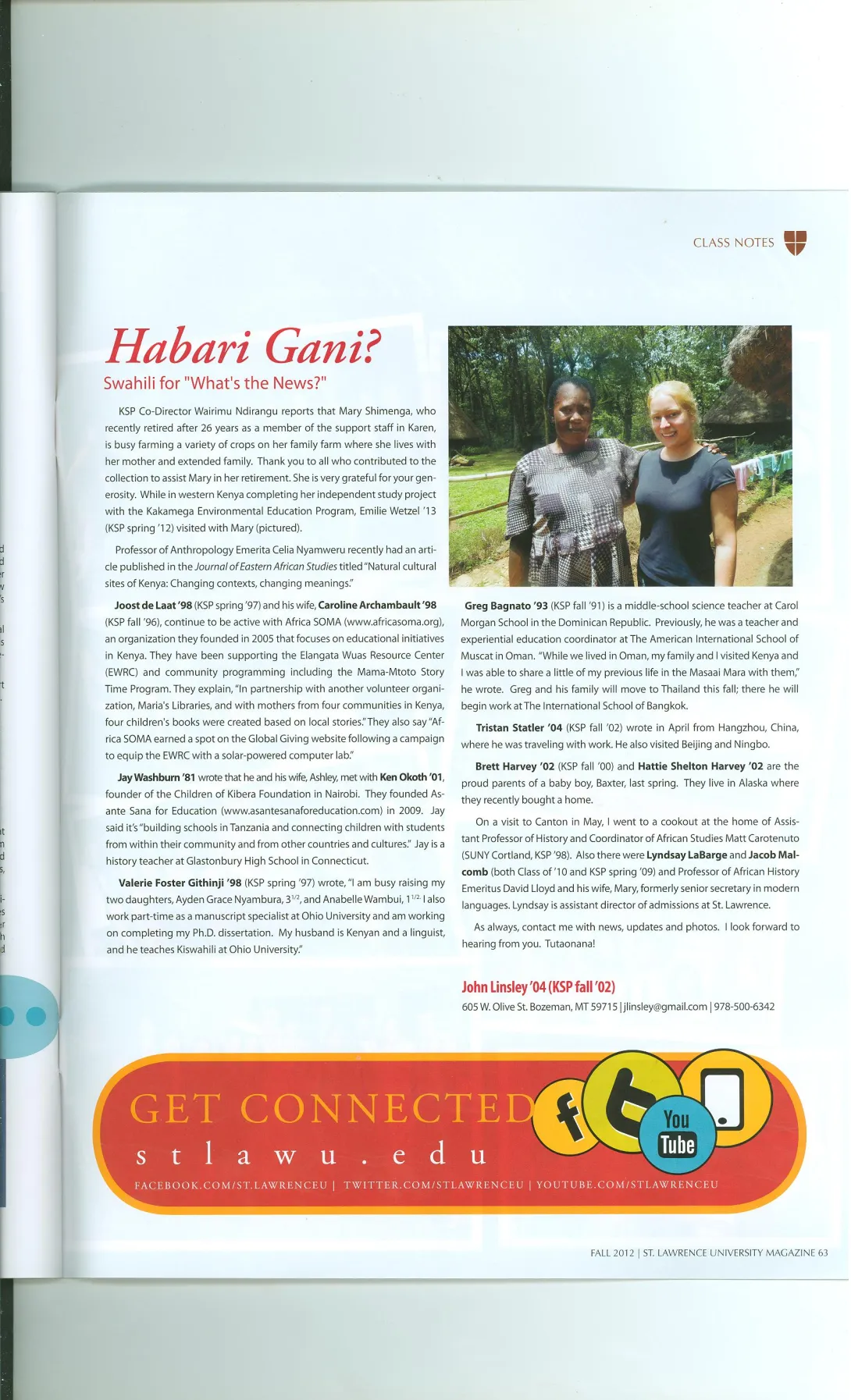 Habari Gani fall 2012