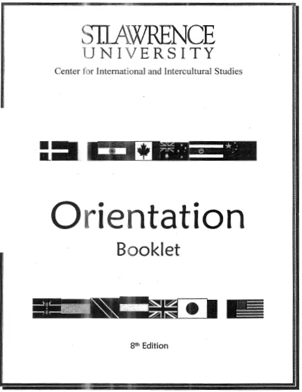 Orientation Booklet 8th Edition