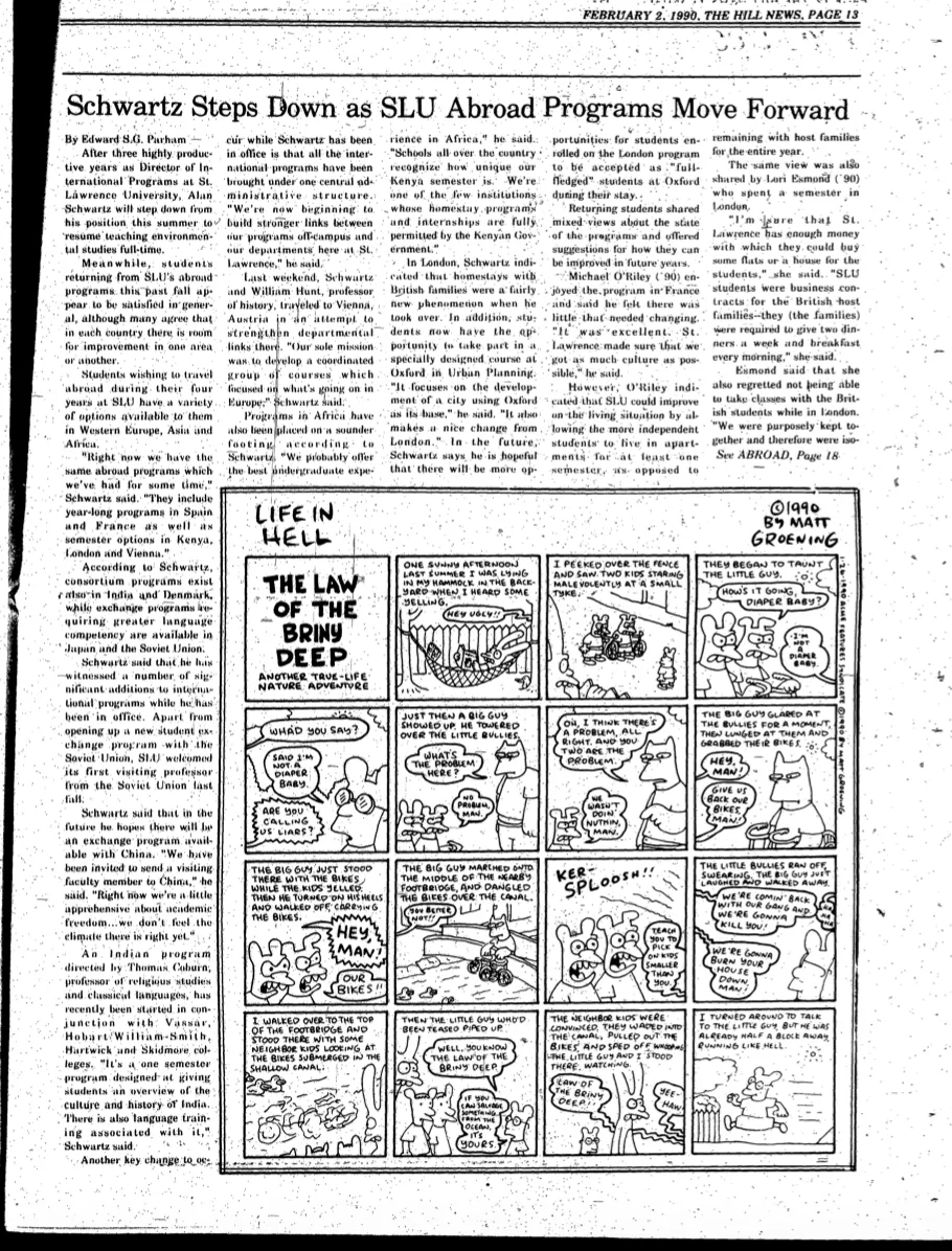 Schwartz Steps Down As SLU Abroad Programs Moves Forward