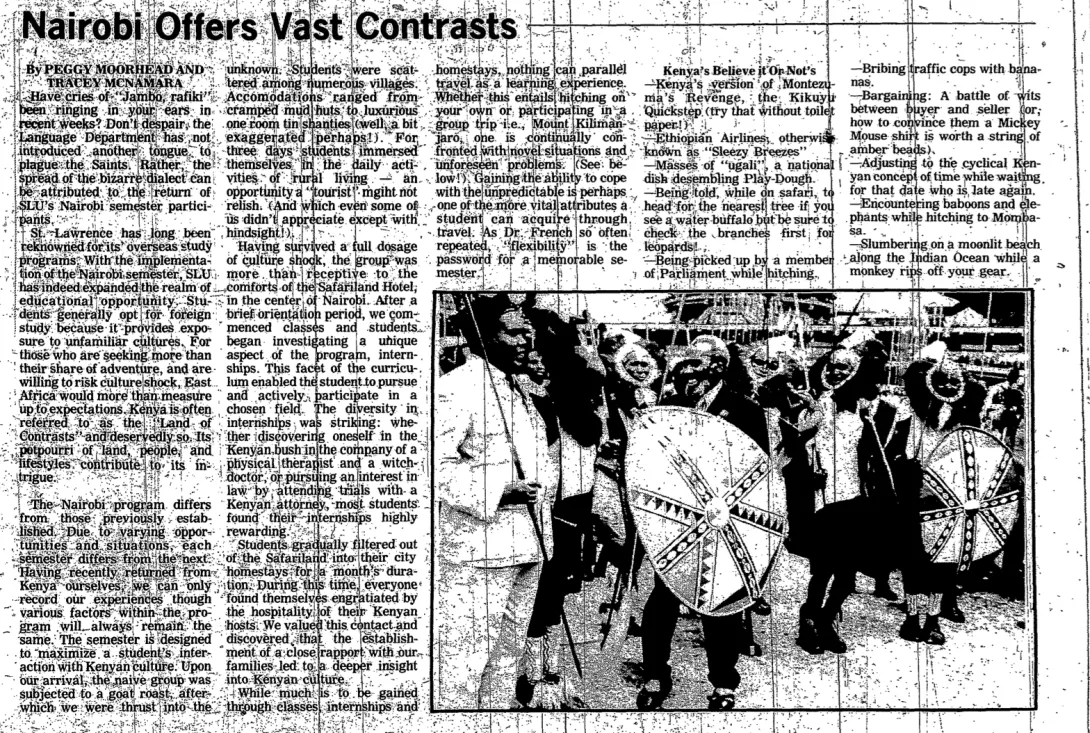 Nairobi Offers Vast Contrasts