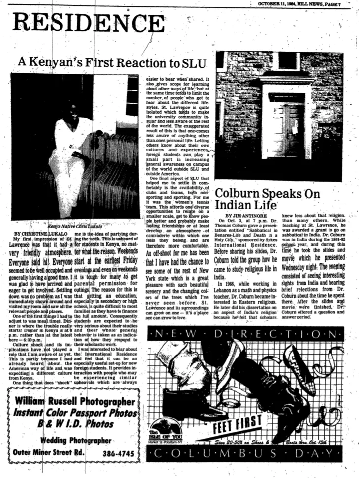 A Kenyan's First Reaction To SLU