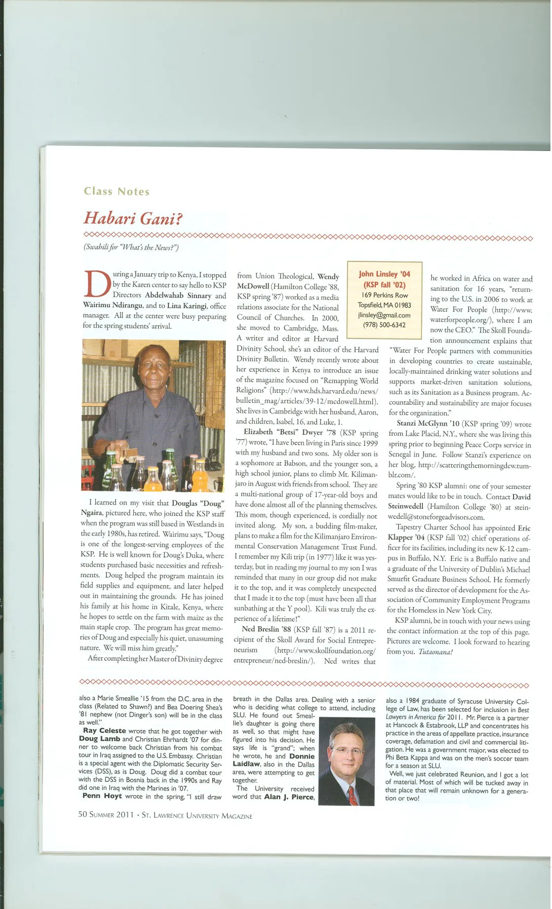 Summer 2011 Habari Gani