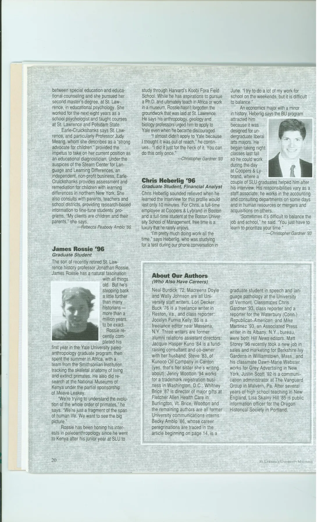James Rossie '96