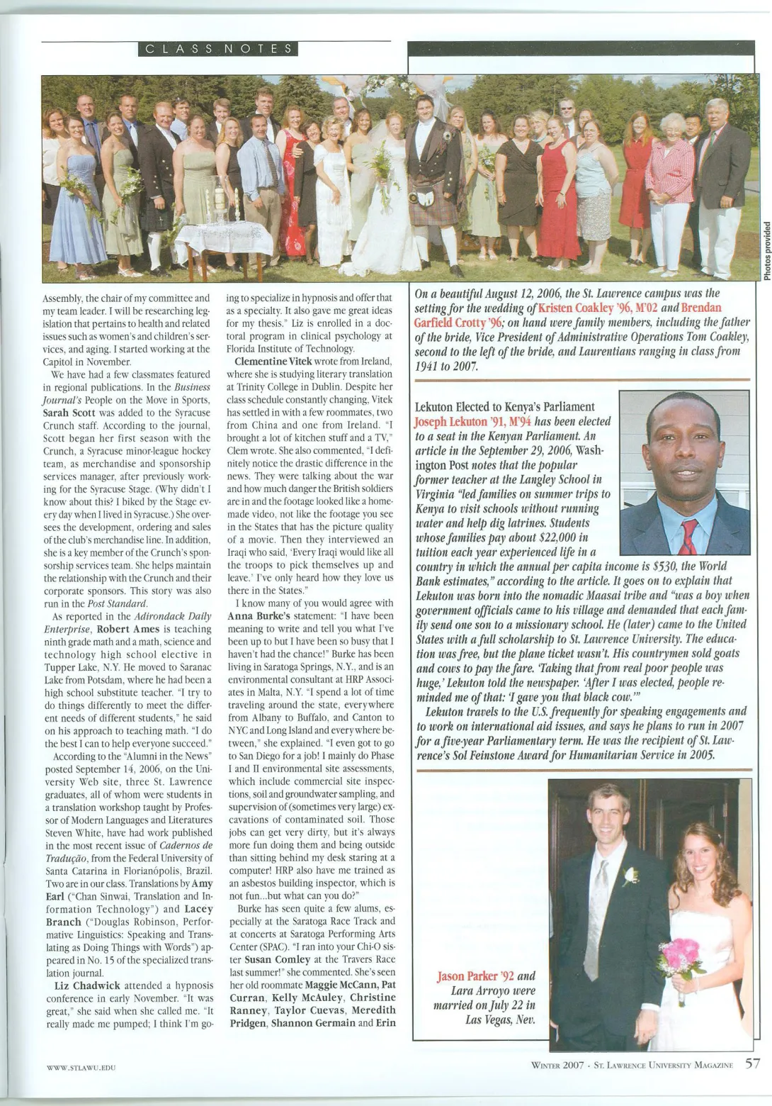 Joseph Lekuton winter 2007