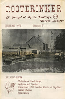 Rootdrinker: A Journal of the St. Lawrence Border Country; Volume 2, Number 7, Harvest 1977