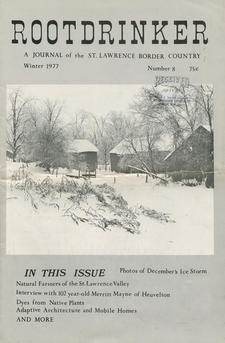 Rootdrinker: A Journal of the St. Lawrence Border Country; Volume 2, Number 8, Winter 1977