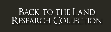 Back to the Land - Research Collection